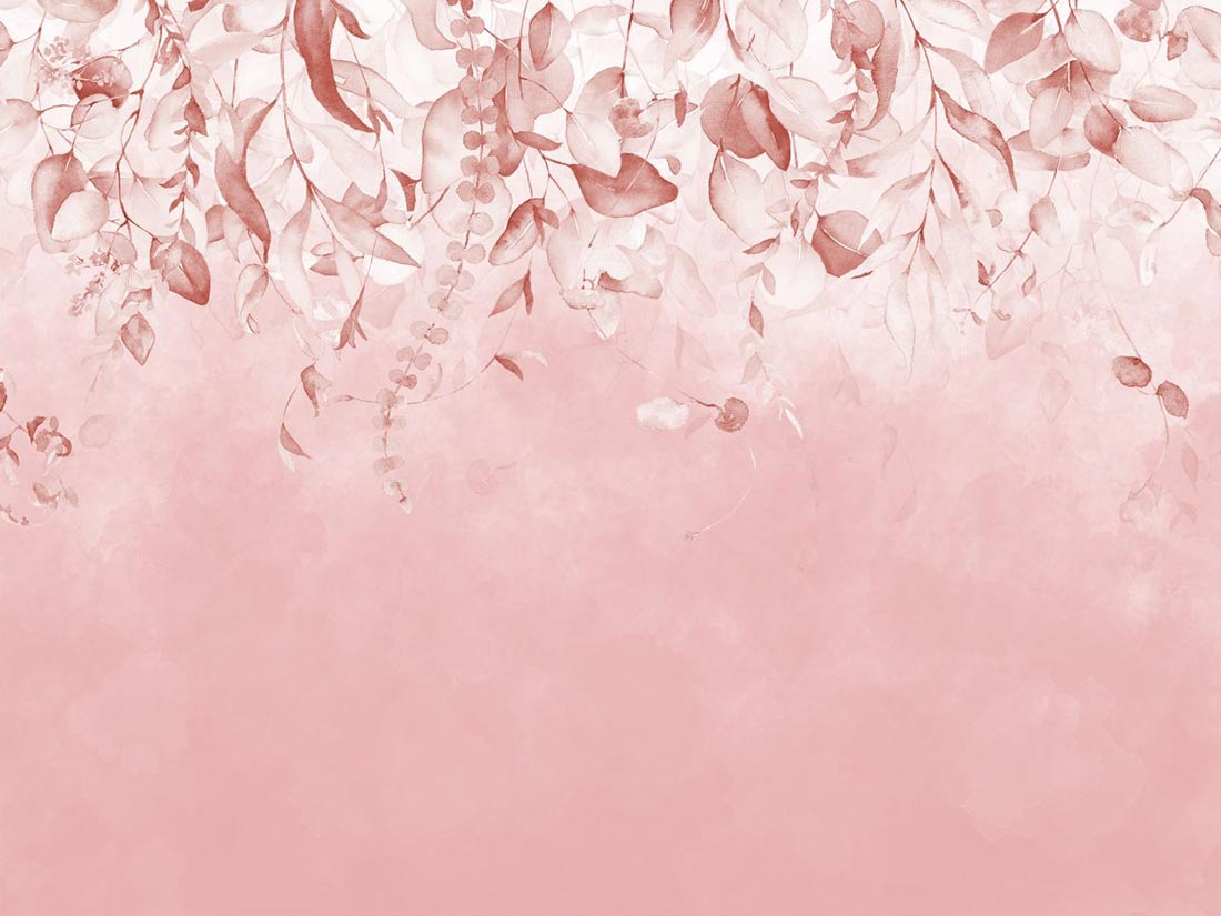 Фотообои Pink Foliage